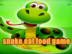თამაშის snake eat food game