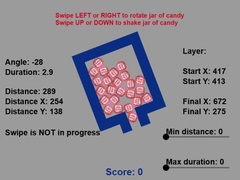 თამაშის Candy Shake Shake Gravity Puzzle