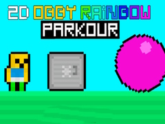 თამაშის 2D Obby Rainbow Parkour