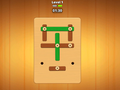თამაშის Wood Screw: Bolts Puzzle