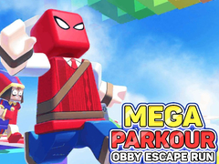 თამაშის Mega Parkour: Obby Escape Run