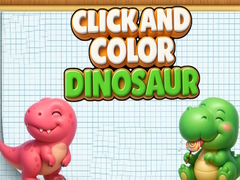 თამაშის Click And Colors Dinosaurs