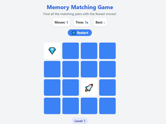 თამაშის Memory Matching Game