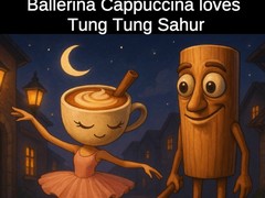 თამაშის Ballerina Cappuccina loves Tung Tung Sahur