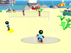 თამაშის Stickman Beach Volleyball