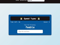 თამაშის Speed Typer