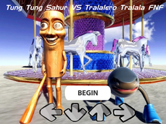 თამაშის Tung Tung Sahur VS Tralalero Tralala FNF