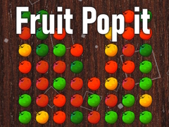 თამაშის Fruit Pop it