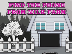თამაშის Find The Phone From Milk Farm