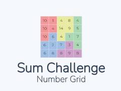 თამაშის Sum Challenge Number Grid
