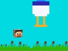 თამაშის Chicken Jockey Flappy Minecraft
