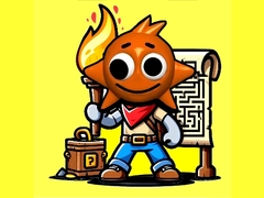 თამაშის Sprunki Torches Maze