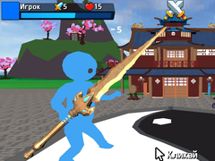 თამაშის Obby Stickman  On Swords