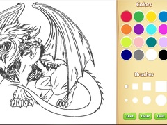 თამაშის Dragon Chimera Coloring Book
