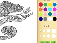 თამაშის Adult Animal Coloring Book for Kids