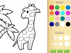 თამაშის Easy Animal Coloring Book for Kids