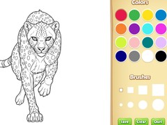 თამაშის Wild Animals Coloring Book