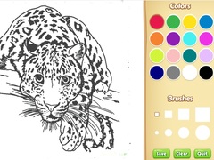 თამაშის Realistic Animals Coloring Book for Kids