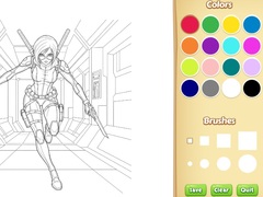 თამაშის Wicked Coloring Book for Kids