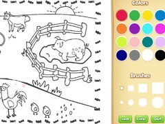 თამაშის Farming Coloring Book For Kids