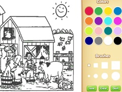 თამაშის Farm Coloring Book For Kids