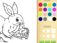 თამაშის Bunny Coloring Book For Kids