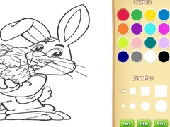 თამაშის Easter Bunny Coloring Book for Kids