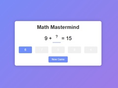 თამაშის Math Mastermind
