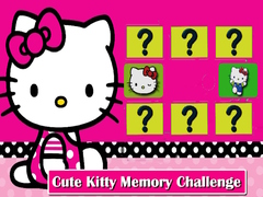 თამაშის Cute Kitty Memory Challenge