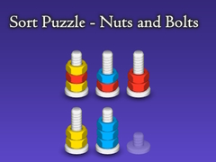 თამაშის Sort Puzzle - Nuts and Bolts