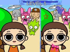 თამაშის Sprunki and Squid Game Difference