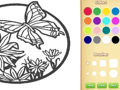 თამაშის Butterfly Coloring Book For Kids