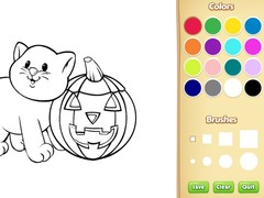 თამაშის Halloween Coloring Book
