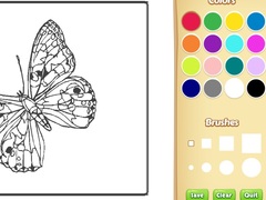 თამაშის Butterflies Coloring Book for Kids