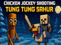 თამაშის Chicken Jockey Shooting Tung Tung Sahur