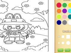 თამაშის Labubu Coloring Book For Kids
