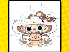 თამაშის Labubu Jigsaw Puzzles for Kids Game