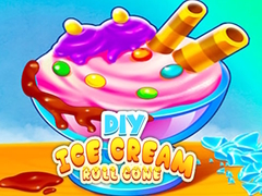 თამაშის DIY Ice Cream Roll Cone