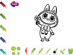 თამაშის Labubu Coloring Pages