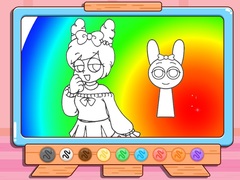 თამაშის Coloring Book: Pinki Sprunki Makeover