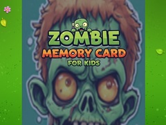 თამაშის Zombie Memory Card For Kids