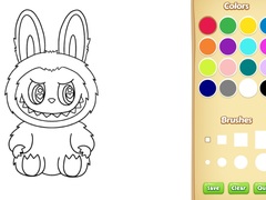თამაშის Labubu Coloring Book