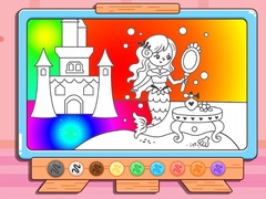 თამაშის Coloring Book: Mermaid Makeup