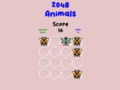 თამაშის 2048 Animals