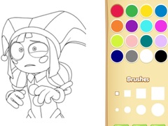 თამაშის Pomni Coloring Book For Kids