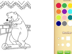 თამაშის Circus Animals Coloring Book