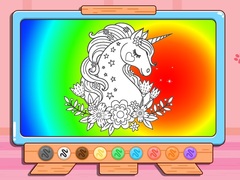 თამაშის Coloring Book: Glitter Unicorn