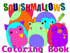 თამაშის Squishmallow Coloring Book