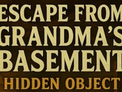 თამაშის Escape From Grandma's Basement Hidden Object