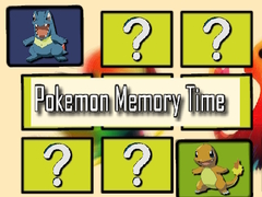 თამაშის Pokemon Memory Time
